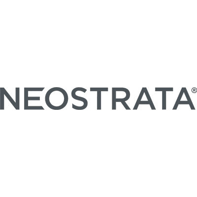 Das Bild zeigt das NEOSTRATA-Logo in fetten, grauen Großbuchstaben auf weißem Hintergrund.