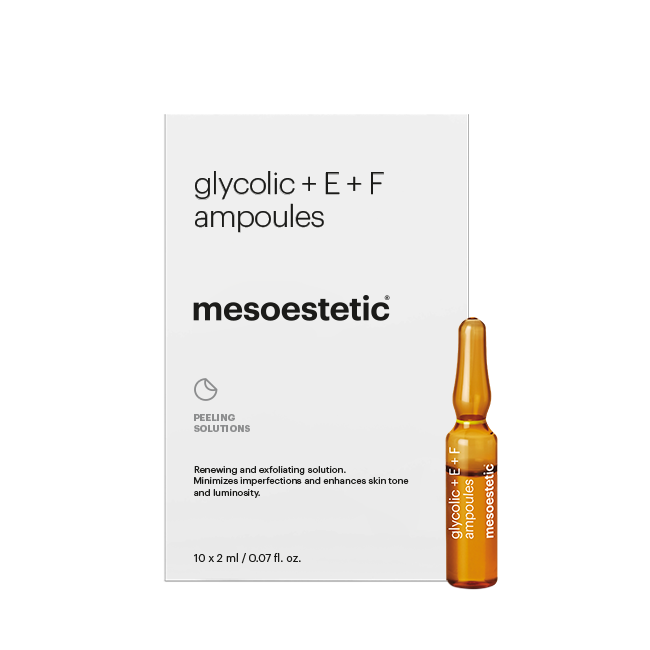 mesoestetic Ampoules Glycolic Acid + Vit. E u. F 10x 2ml
