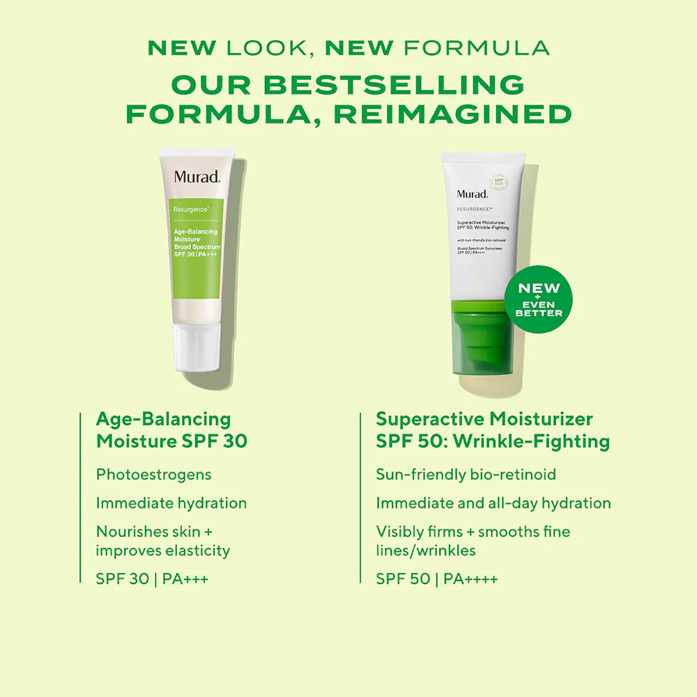 Murad RESURGENCE - SUPERACTIVE MOISTURIZER SPF WRINKLE-FIGHTING