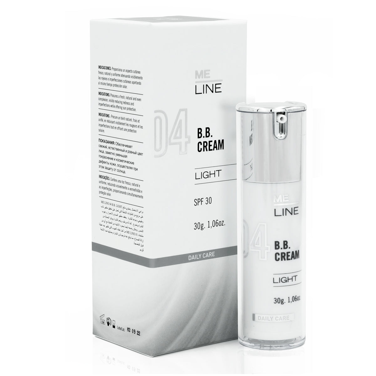 MeLine 04 B.B. Cream Light SPF 30 (Home)