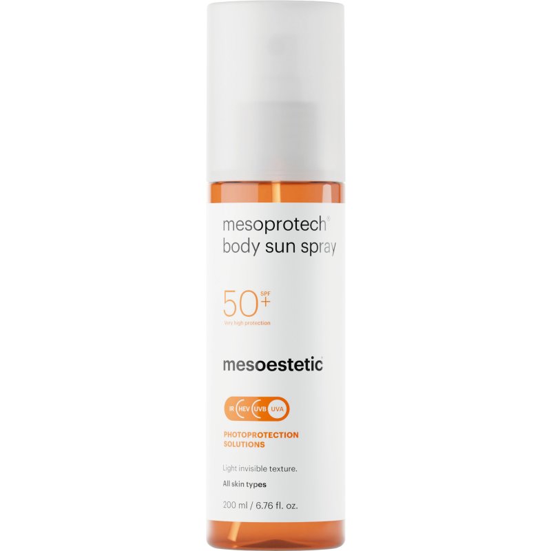 mesoestetic Mesoprotech antiaging body sun spay 50+